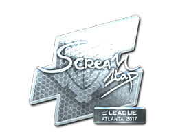 Naklejka | ScreaM (foliowana) | Atlanta 2017