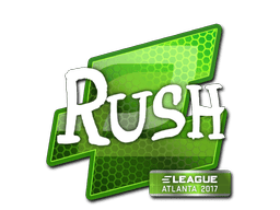 Naklejka | RUSH | Atlanta 2017