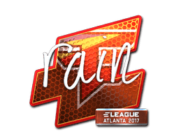 Naklejka | rain (foliowana) | Atlanta 2017