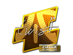 Naklejka | twist (foliowana) | Atlanta 2017