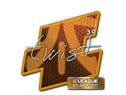 Naklejka | twist | Atlanta 2017