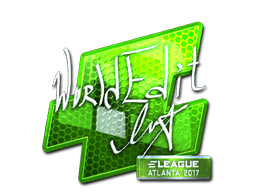 Naklejka | WorldEdit (foliowana) | Atlanta 2017