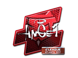Naklejka | ANGE1 (foliowana) | Atlanta 2017