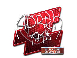Naklejka | AdreN (foliowana) | Atlanta 2017