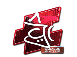 Naklejka | chrisJ (foliowana) | Atlanta 2017