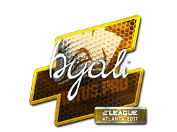 Naklejka | byali (foliowana) | Atlanta 2017