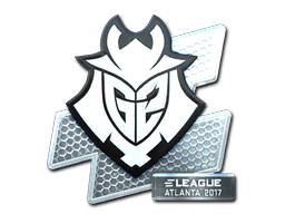Naklejka | G2 Esports (foliowana) | Atlanta 2017