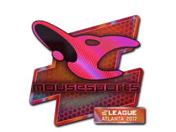 Naklejka | mousesports (holograficzna) | Atlanta 2017