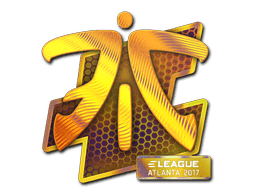 Naklejka | Fnatic (holograficzna) | Atlanta 2017