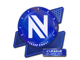 Naklejka | Team EnVyUs (holograficzna) | Atlanta 2017