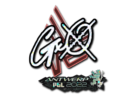 Sticker | gxx- (Glitter) | Antwerp 2022