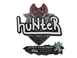 Sticker | huNter | Antwerp 2022