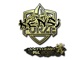 Sticker | KENSi (Gold) | Antwerp 2022
