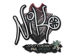 Sticker | NiKo | Antwerp 2022
