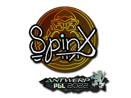 Sticker | Spinx (Glitter) | Antwerp 2022