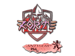 Sticker | zorte (Holo) | Antwerp 2022