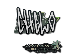 Sticker | chelo | Antwerp 2022