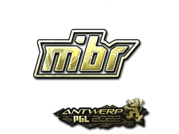 Sticker | MIBR (Gold) | Antwerp 2022