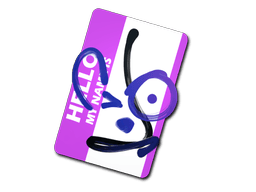 Naklejka | Witaj, AUG