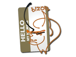 Naklejka | Witaj, PP-Bizon