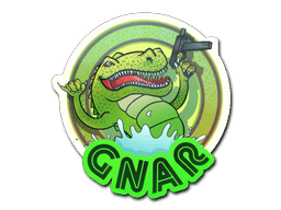 Naklejka | Chojrak – zieleń