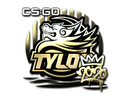Naklejka | TYLOO (złota) | RMR 2020