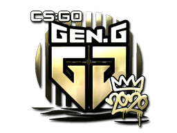 Naklejka | Gen.G (złota) | RMR 2020