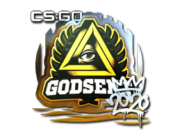 Naklejka | GODSENT (foliowana) | RMR 2020