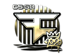Naklejka | FaZe (złota) | RMR 2020