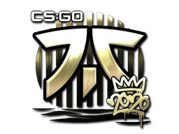 Naklejka | Fnatic (złota) | RMR 2020
