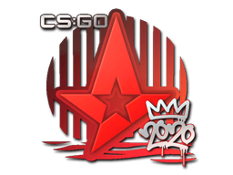 Naklejka | Astralis | RMR 2020
