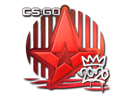 Naklejka | Astralis (foliowana) | RMR 2020