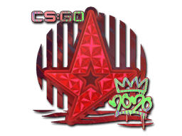 Naklejka | Astralis (holograficzna) | RMR 2020