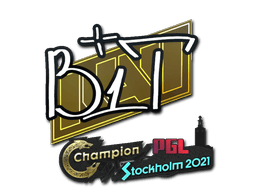 Sticker | b1t | Stockholm 2021