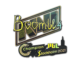 Sticker | Boombl4 (Holo) | Stockholm 2021