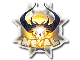 Naklejka | Metal