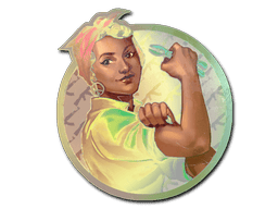 Naklejka | Martha (holograficzna)