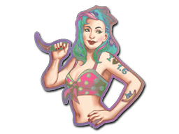 Naklejka | Kimberly (holograficzna)