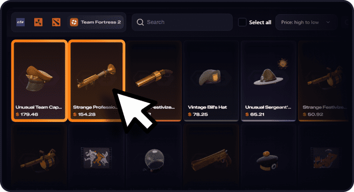 Choose your items