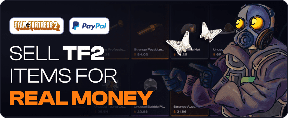 Sell TF2 Items for Real Money