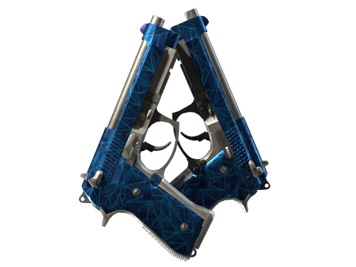 Dual Berettas | Cobalt Quartz