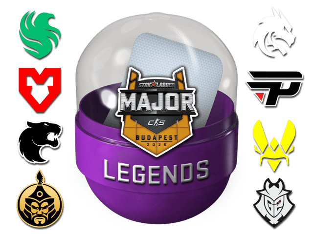 Budapest 2025 Legends Sticker Capsule