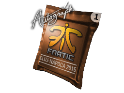 Pojemnik z autografem | Fnatic | Cluj-Napoca 2015