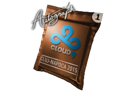 Pojemnik z autografem | Cloud9 | Cluj-Napoca 2015