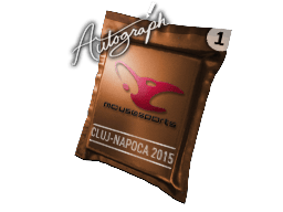 Pojemnik z autografem | mousesports | Cluj-Napoca 2015