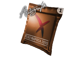Pojemnik z autografem | Vexed Gaming | Cluj-Napoca 2015