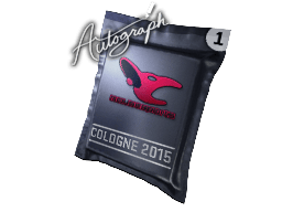 Pojemnik z autografem | mousesports | Kolonia 2015