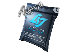 Pojemnik z autografem | Counter Logic Gaming | Kolonia 2015