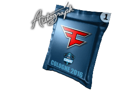 Pojemnik z autografem | FaZe Clan | Kolonia 2016