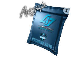 Pojemnik z autografem | Counter Logic Gaming | Kolonia 2016